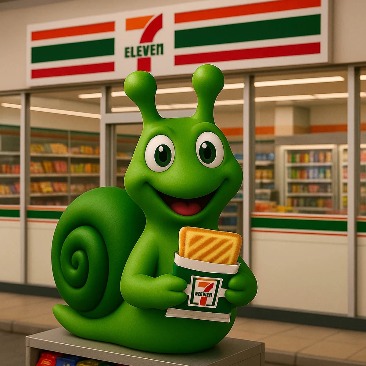 Slugsy at 7-Eleven